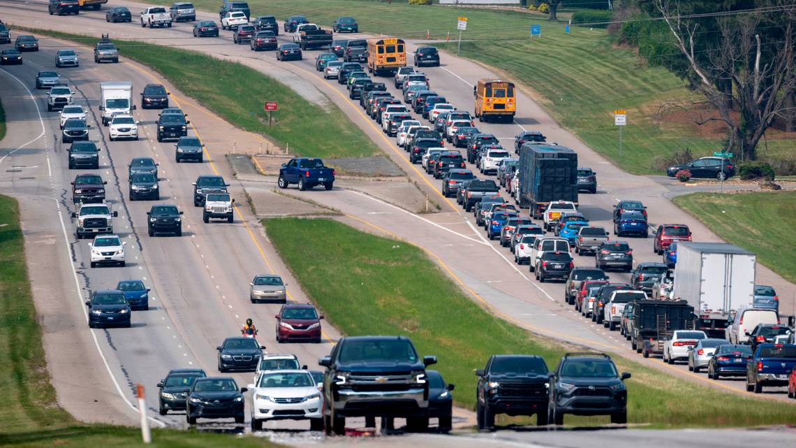 US 1 Traffic Wake Forest NC