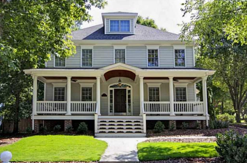 Scotts Mill neighborhood Apex NC — Charleston style homes on Salem Street
