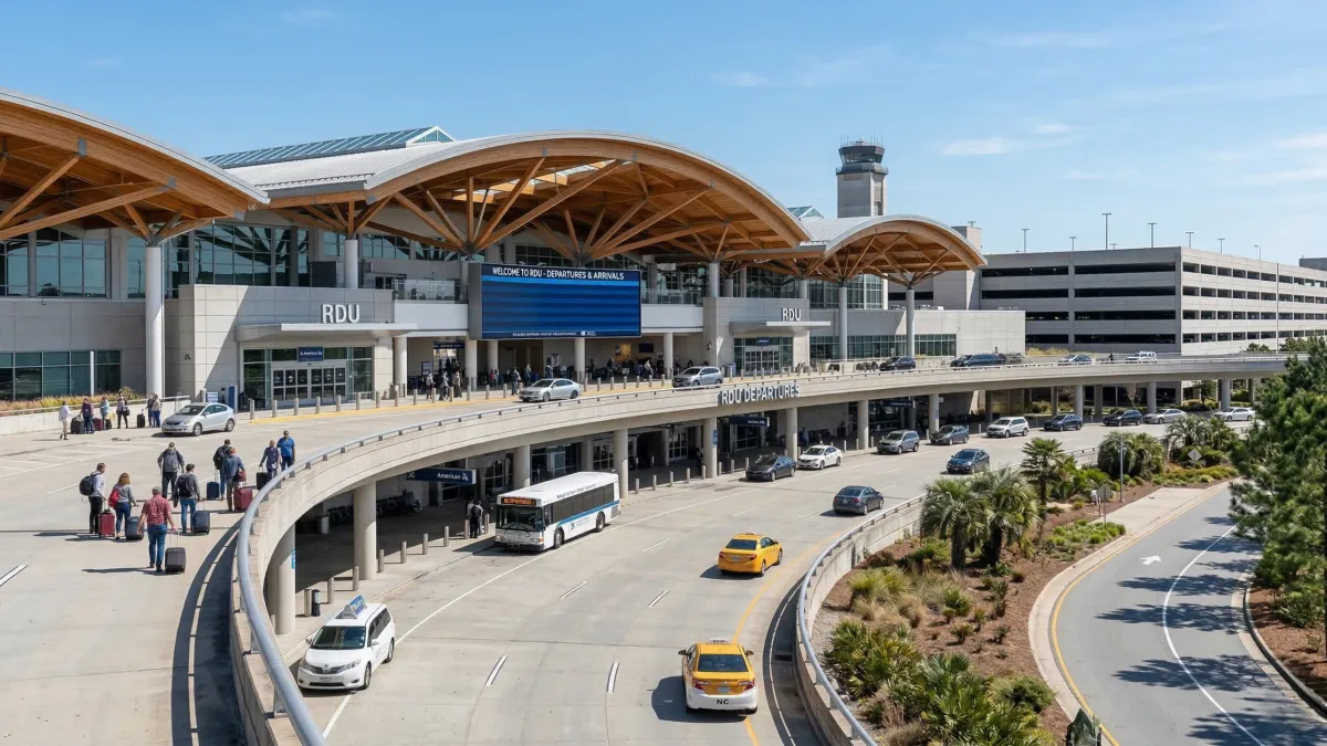 RDU Exterior View Terminal 2