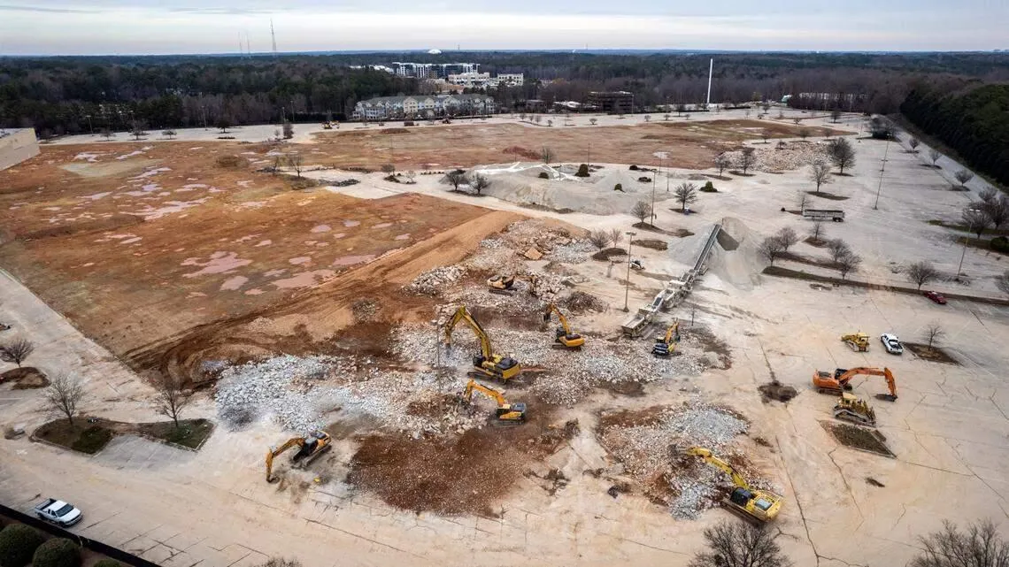 Demolished Cary Towne Center