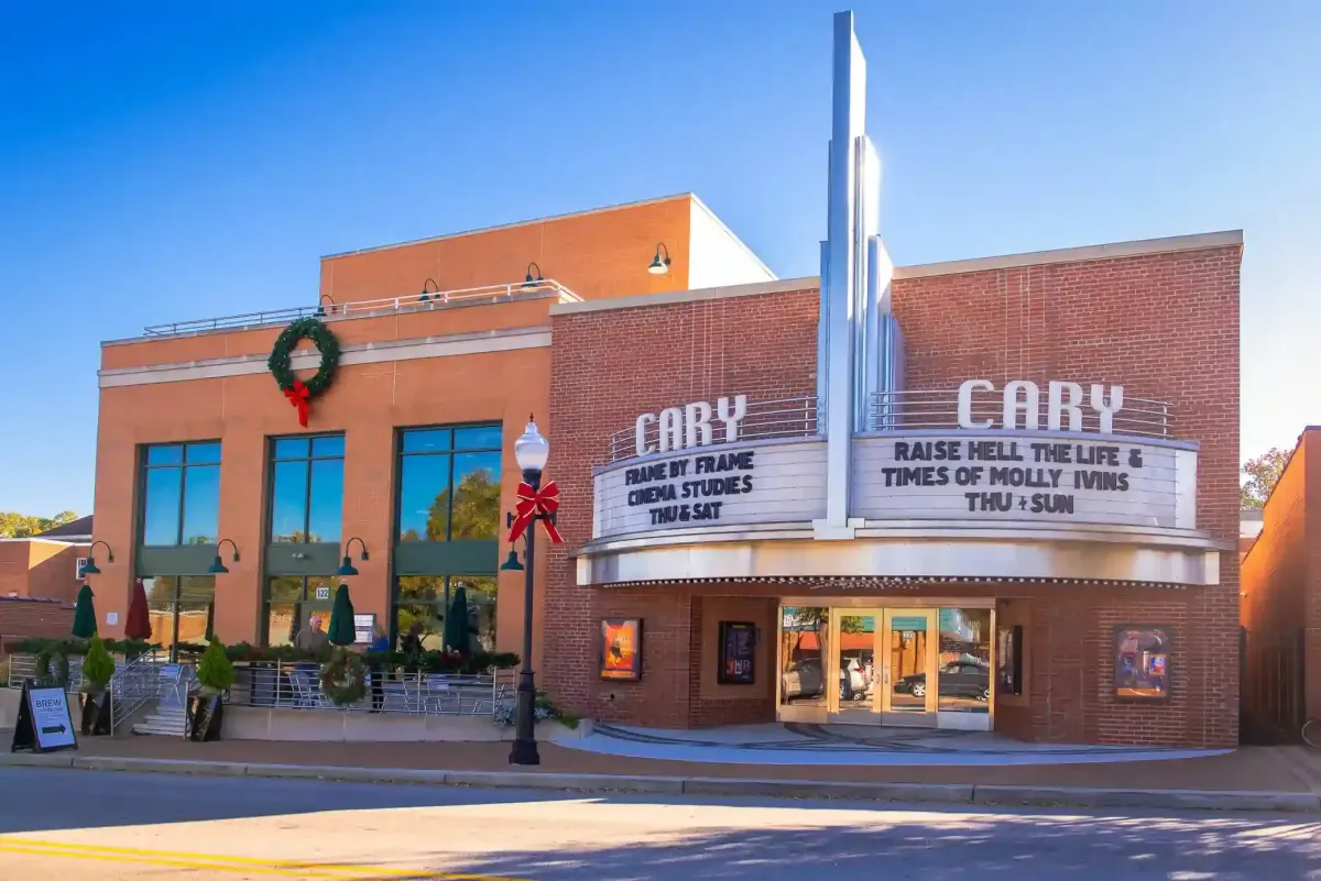 Cary Theater downtown Cary, NC