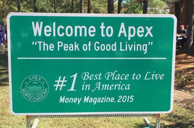 Apex, NC The Peak of Good Living