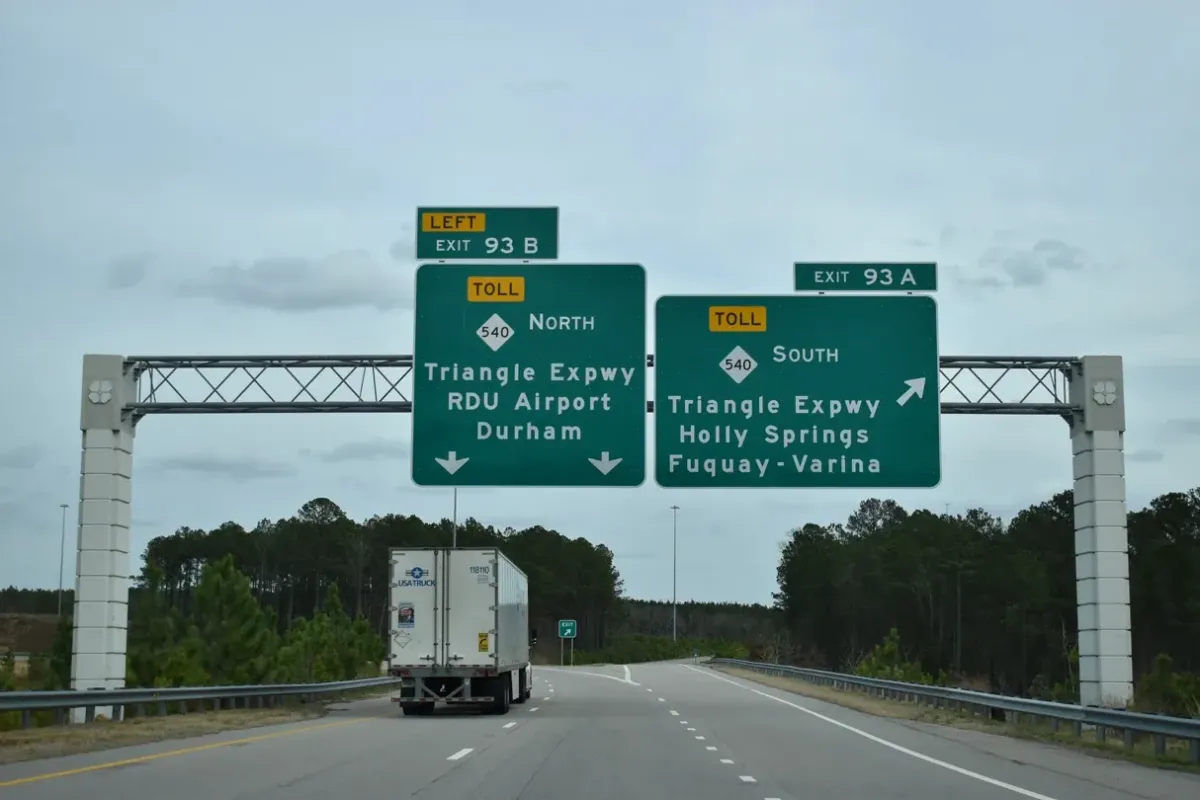 Holly Springs 540 Exressway Sign