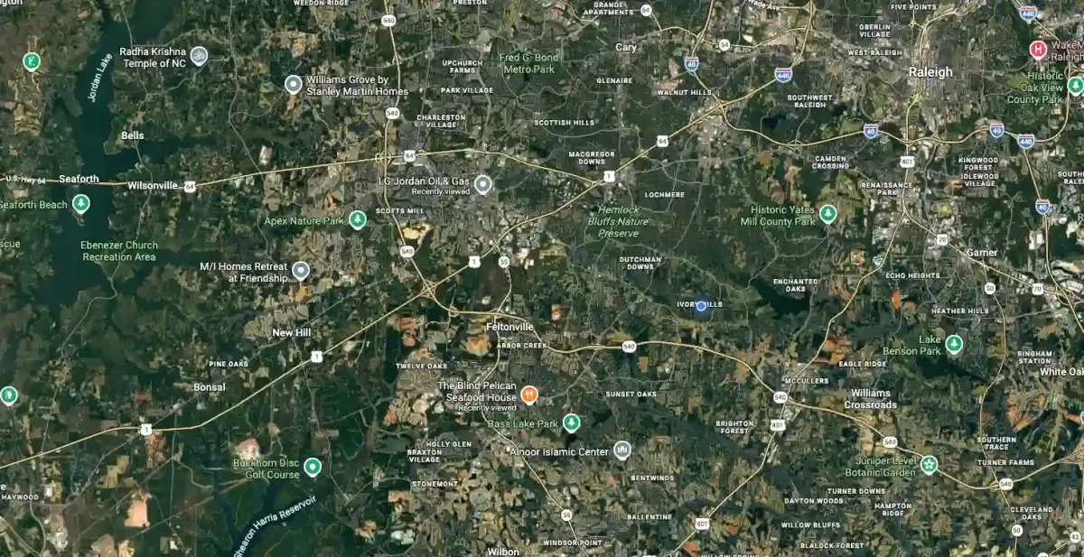 Google Mape Satellte