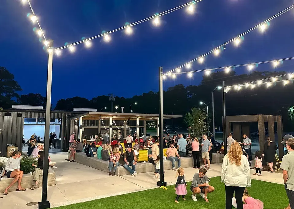 Downtown Outside Park Area Fuquay-Varina, NC