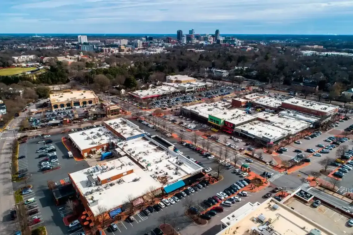 Drone Village District Raleigh NC