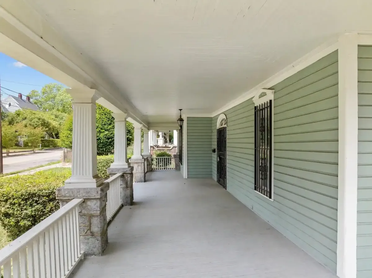 Downtown Apex NC Front Porch View