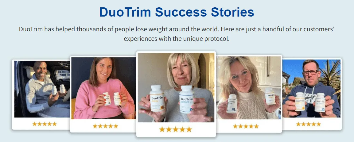 DuoTrim customer testimonial 