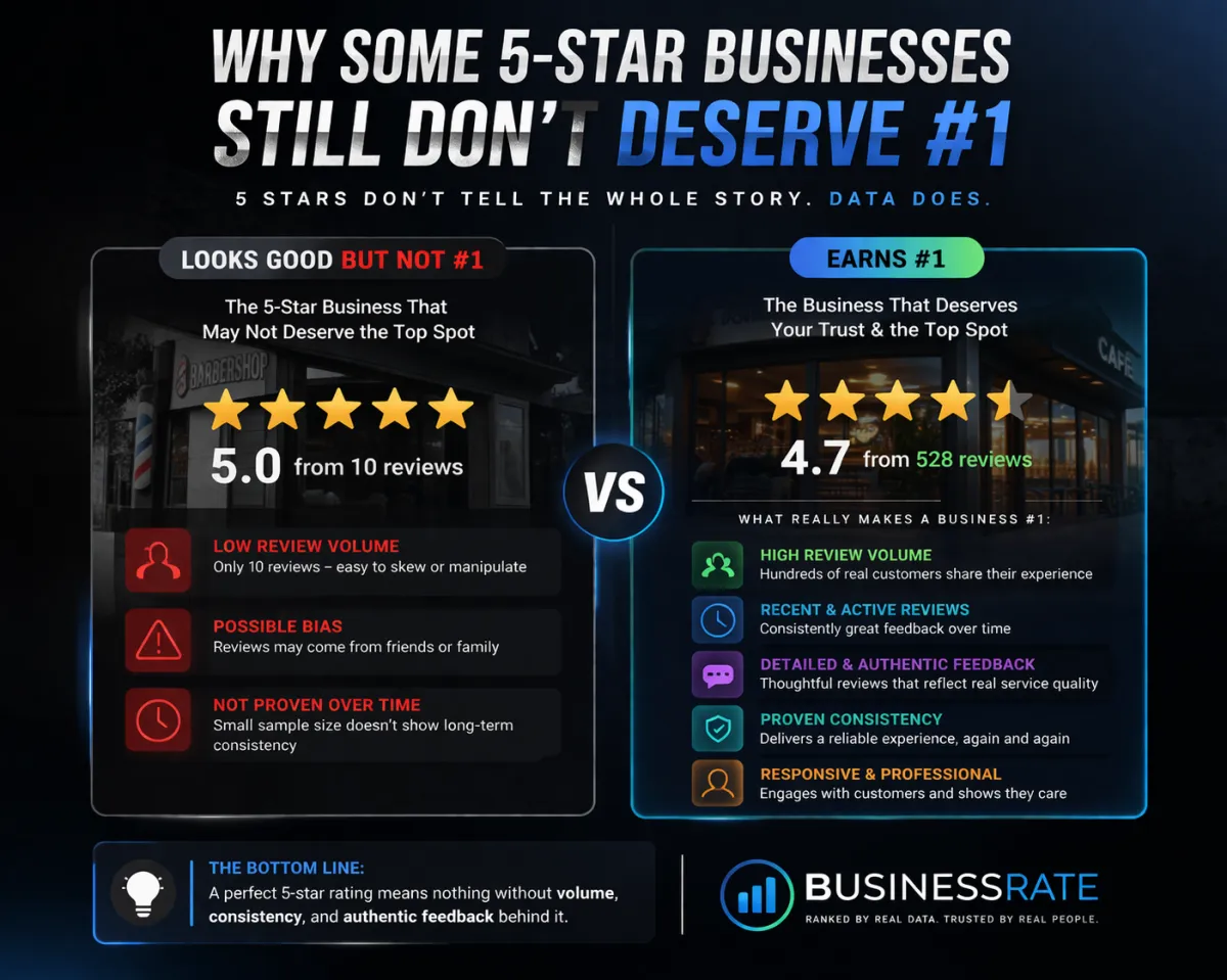 Why Some 5-Star Businesses Still Don’t Deserve #1
