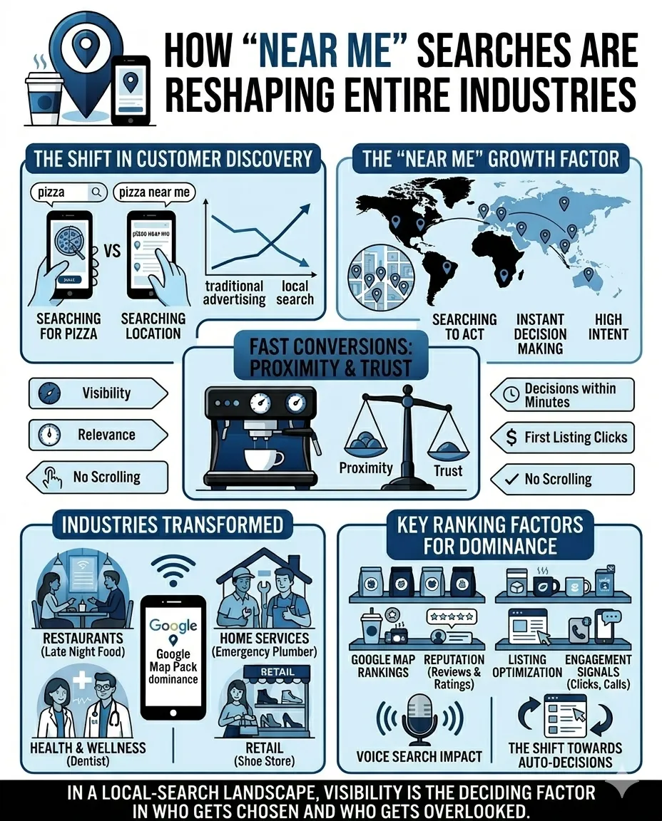 How “Near Me” Searches Are Reshaping Entire Industries