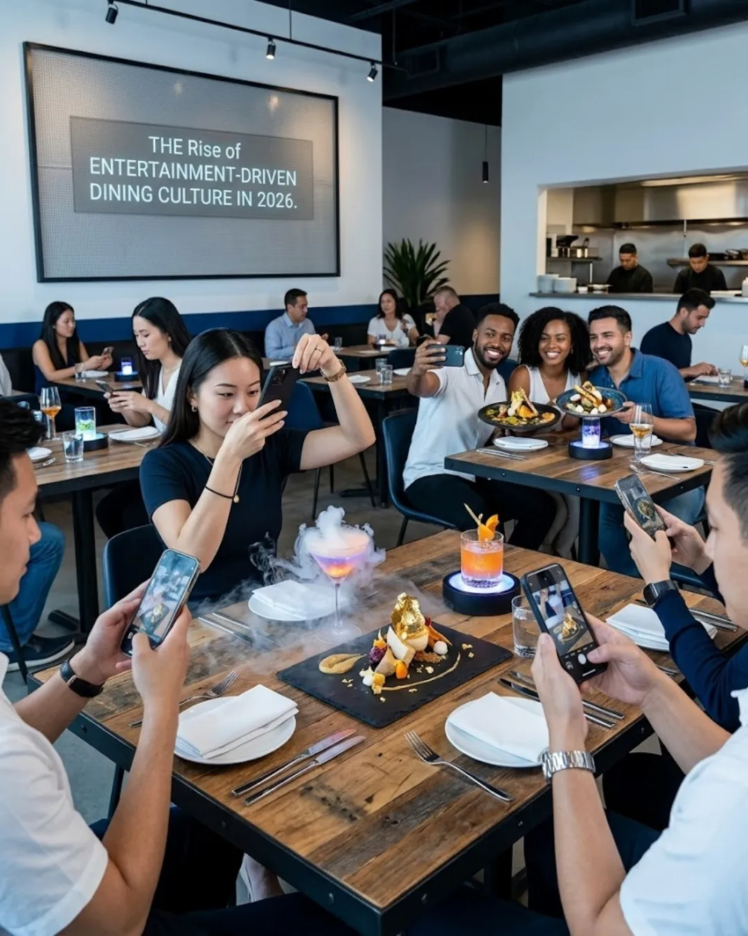 How Social Media Turned Restaurants Into Entertainment Brands
