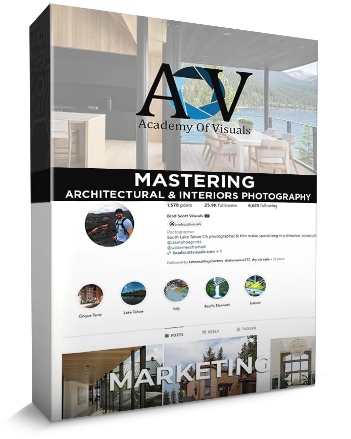 Marketing course for Architectural & Interior Photographers