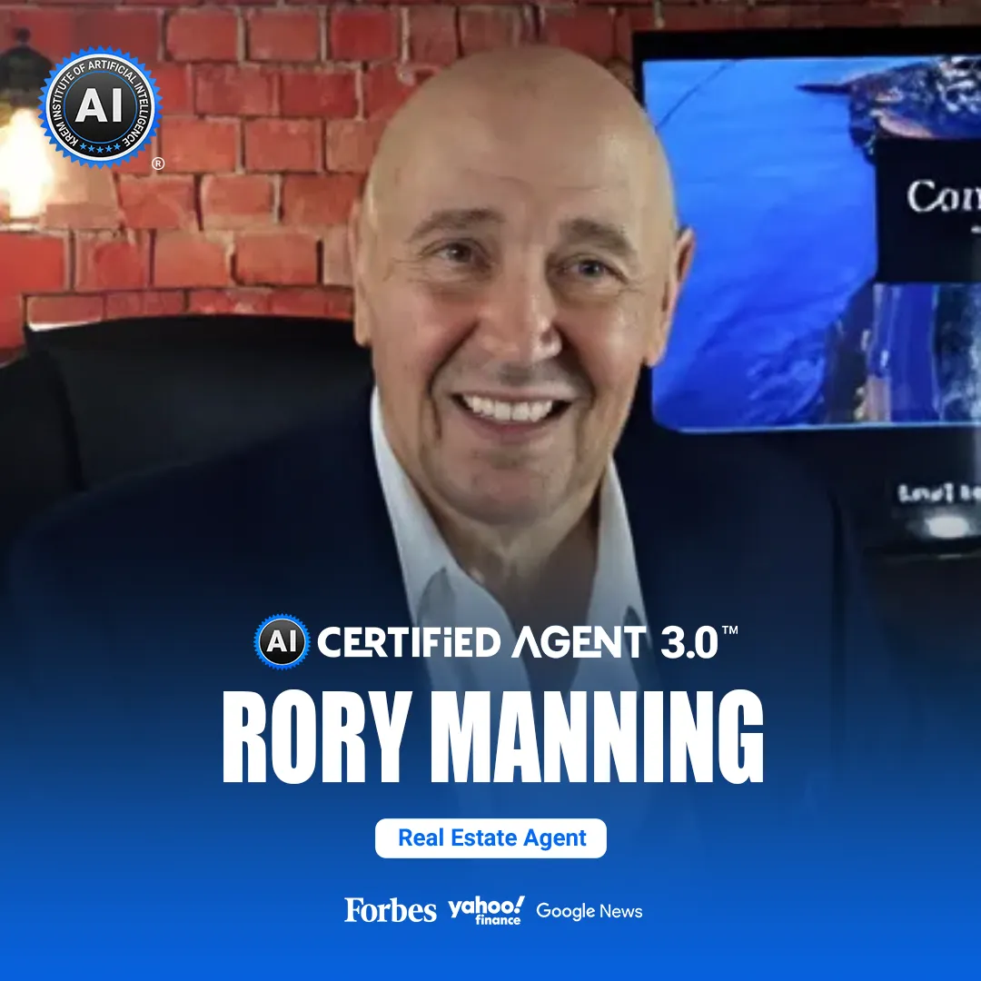 Portrait of Rory the Broker, AI-certified real estate specialist