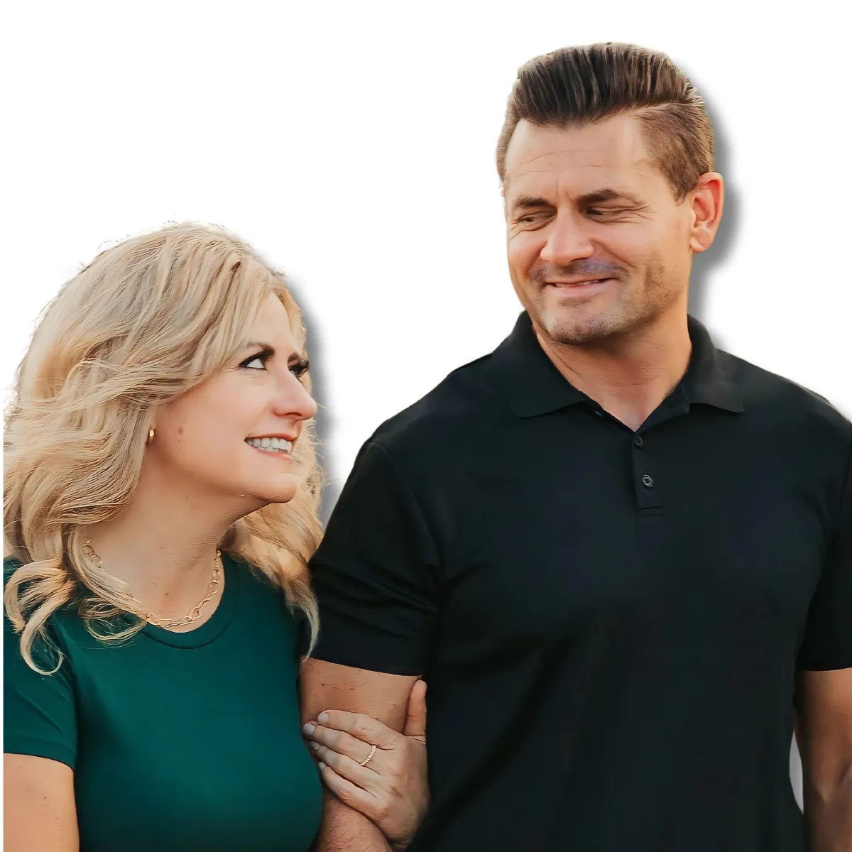 Image of Jaime and Garrett introducing themselves as compassionate elder care advocates from The Brand Is Love.