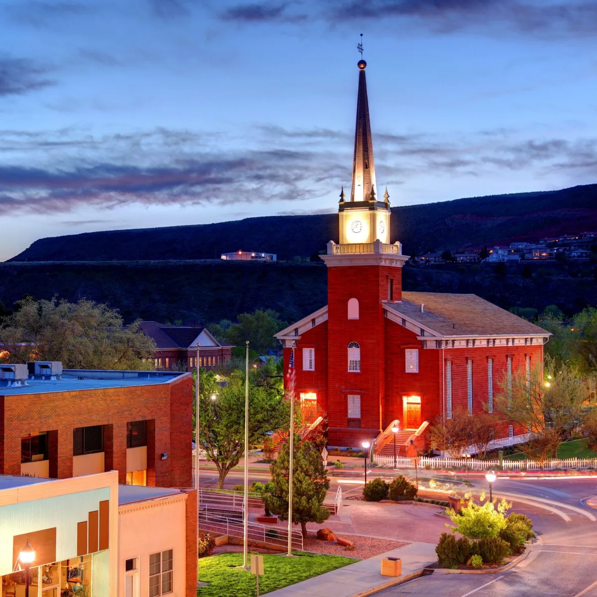 Image is showing Historic Tabernacle in St. George, Utah - Highlighting Elder Care Services in St. George, UT