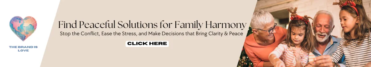 Grandma, grandpa, and two granddaughters smiling while playing a game, showing the benefits of family connection after end-of-life support coaching.