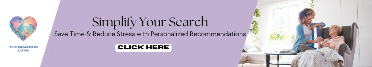 Senior center worker sitting next to an elderly woman, attentively listening, signifying expert senior living guidance for personalized care.