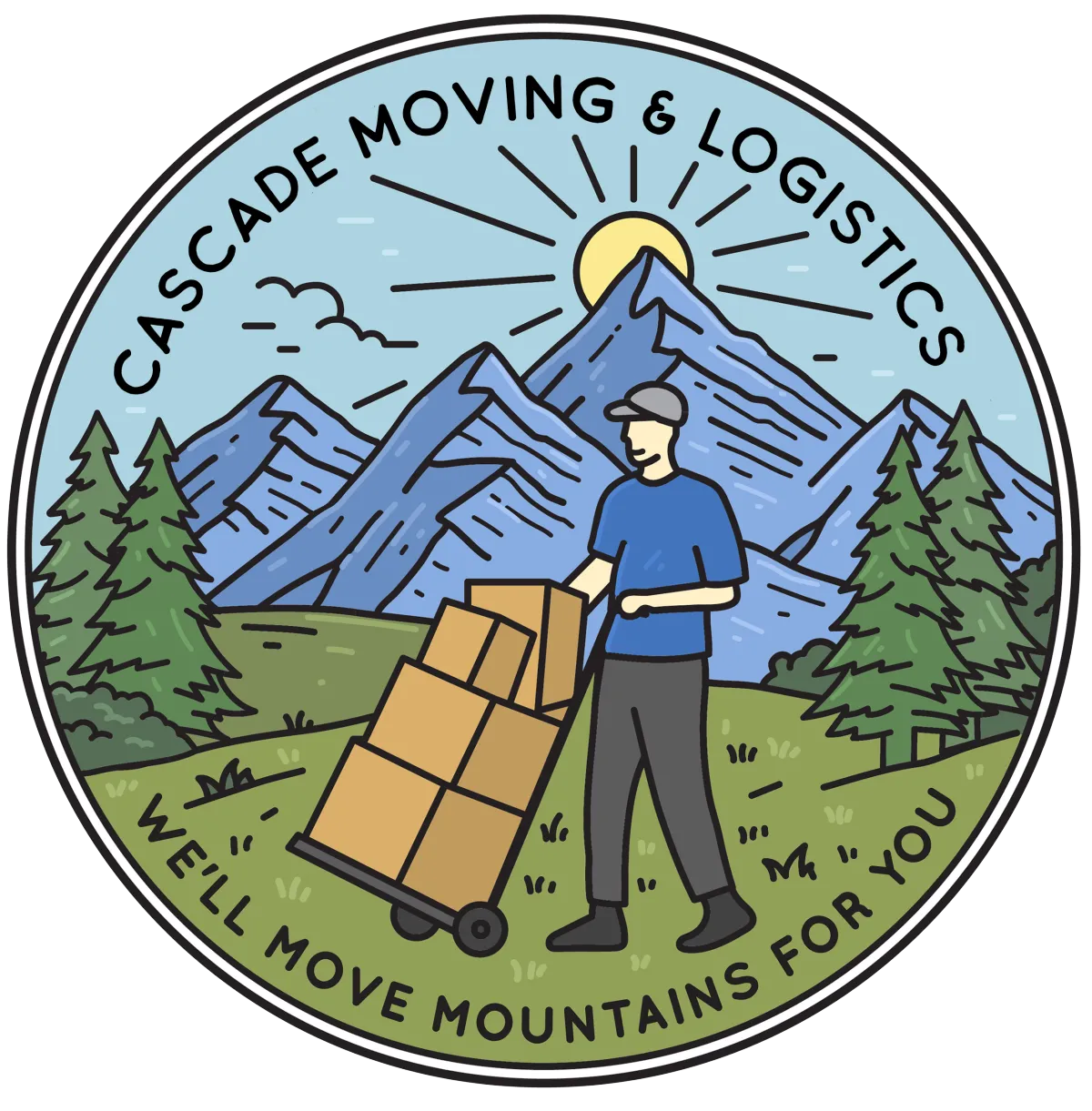 Cascade Movers Logo