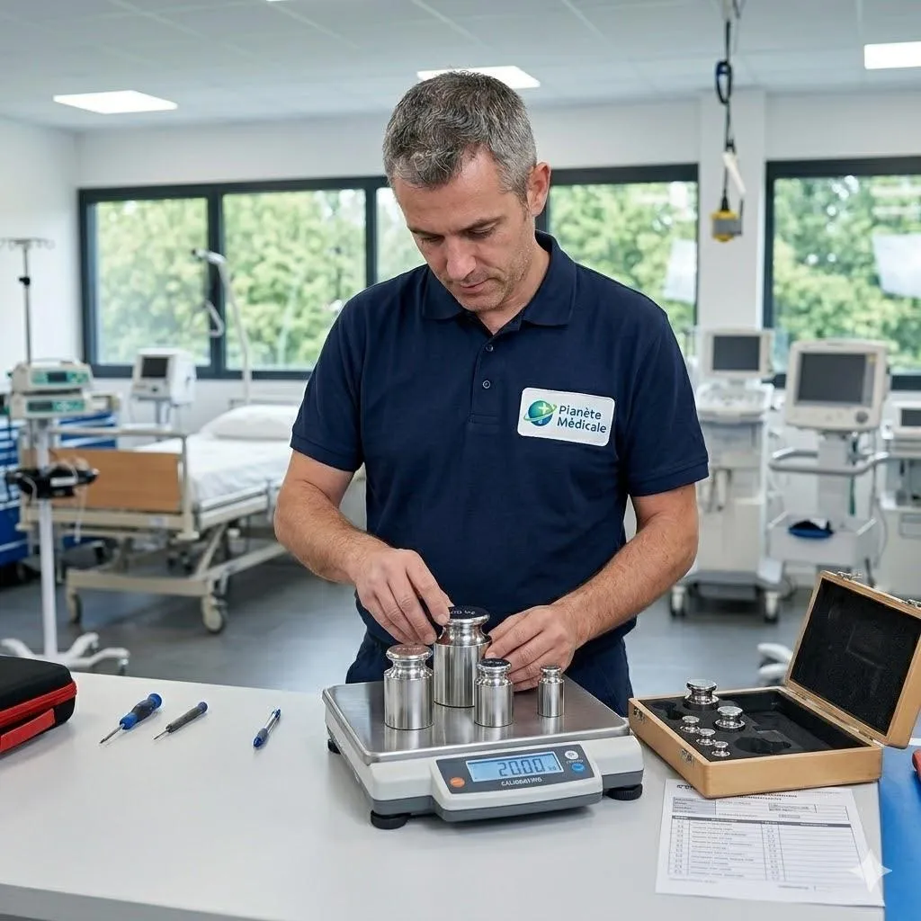 Image professionnelle d’équipements médicaux avancés avec support technique pour hôpitaux et cliniques en France