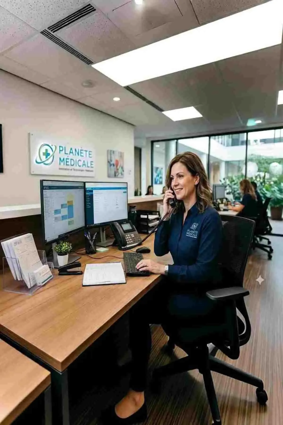 équipements médicaux pour diagnostic et soins en clinique