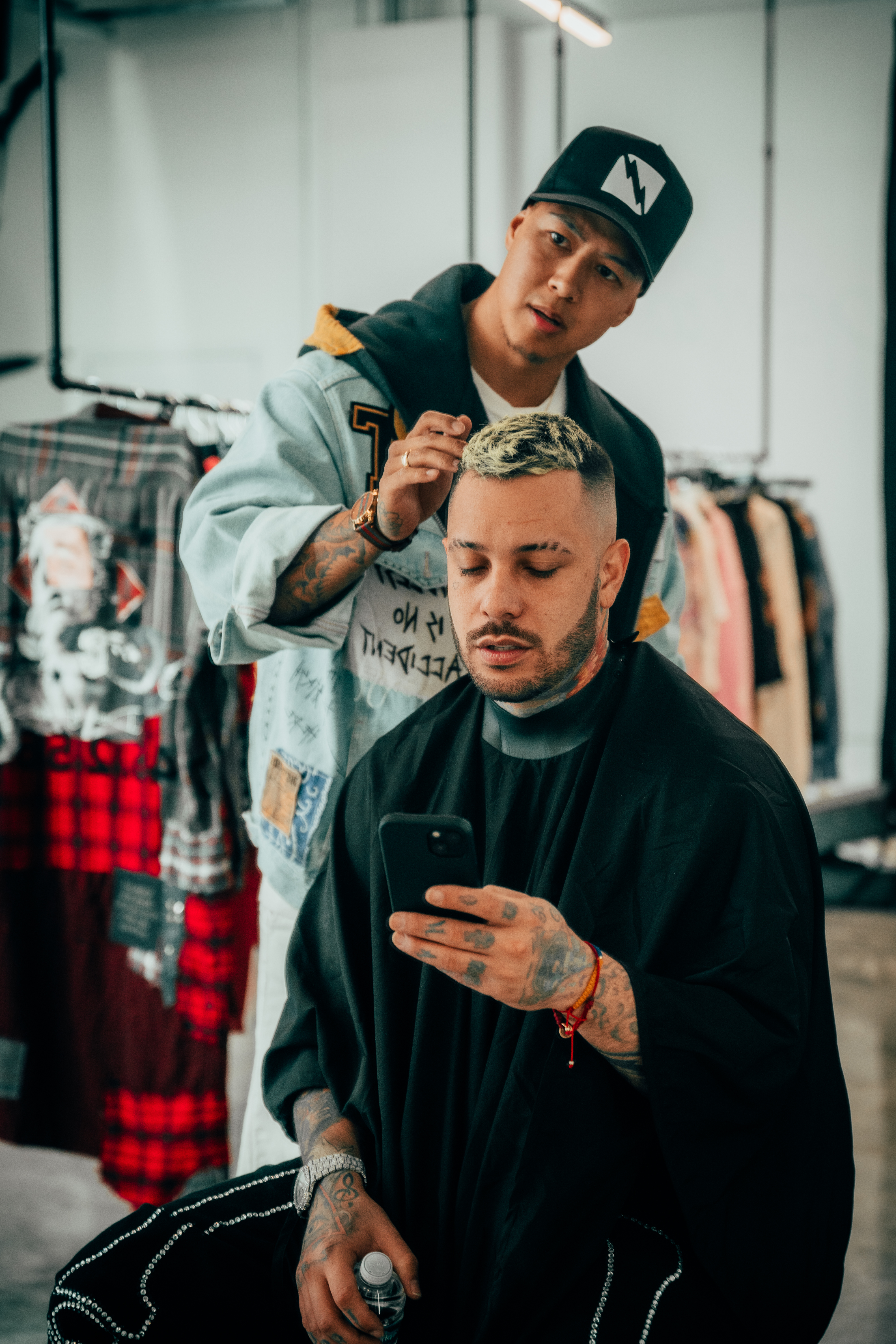 Before and after grooming transformation placeholder