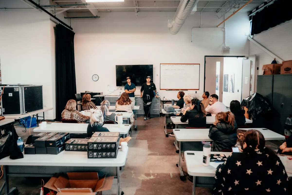 Barber education session placeholder