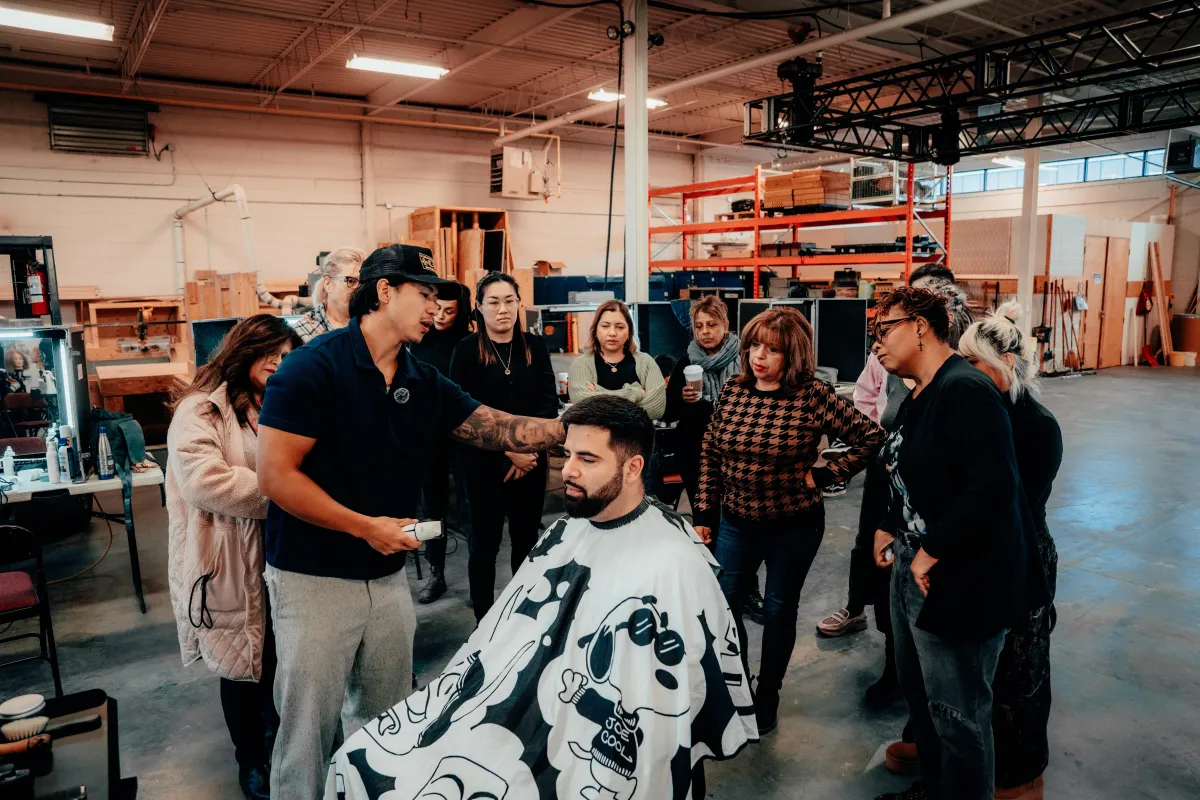 Barber education session placeholder