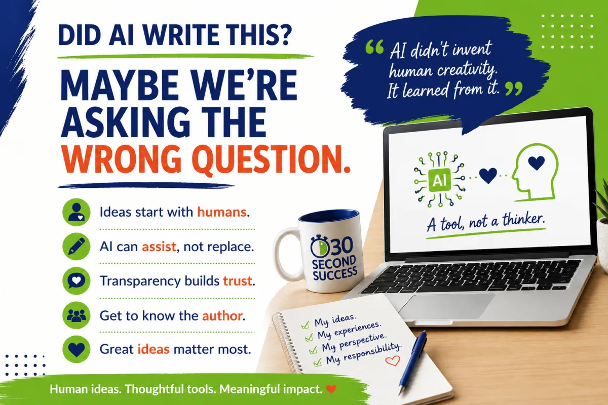 Did AI Write This? AI Transparency, Authenticity & the Future of Writing