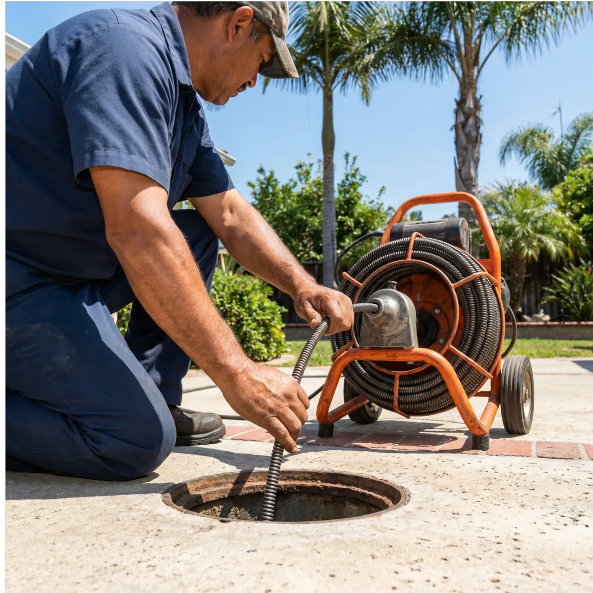 a pipe sticking out of the side of a building
