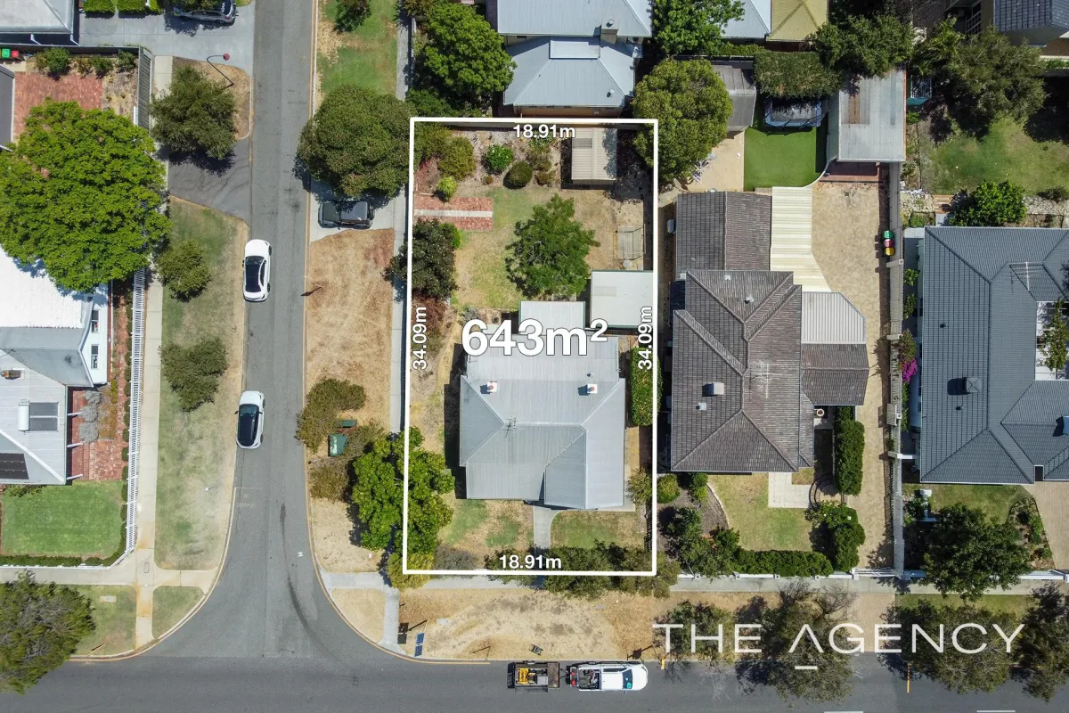4 Palmerston Street Mosman Park WA 6012 The Agency Ryan Coulter Aerial 1
