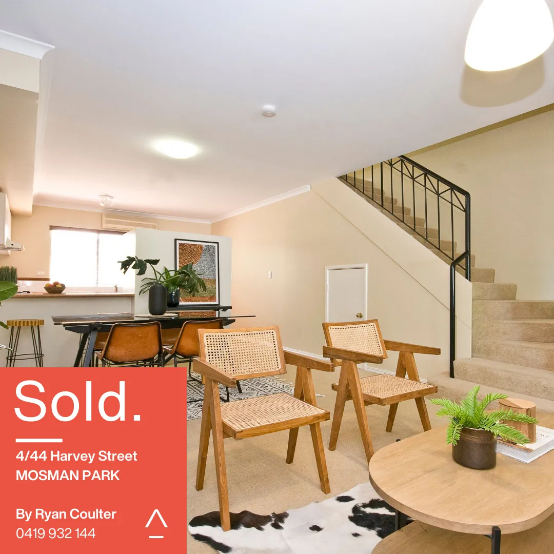 4/44 Harvey Street Mosman Park Sold by Ryan Coulter