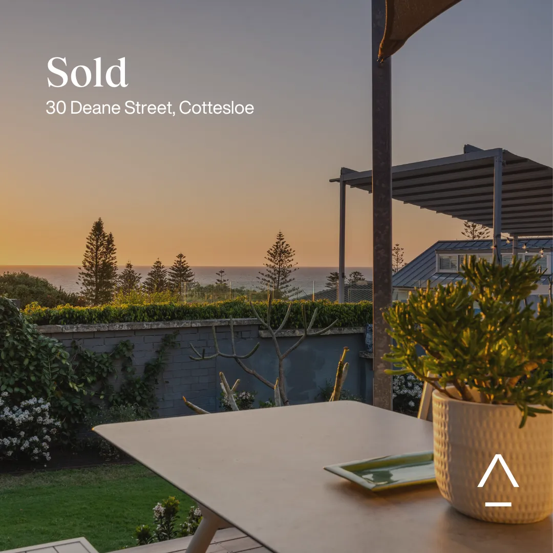 Sold 30 Deane Street Cottesloe WA 6011