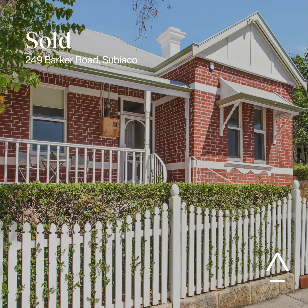 Sold 249 Barker Road Subiaco WA 6008 Fron