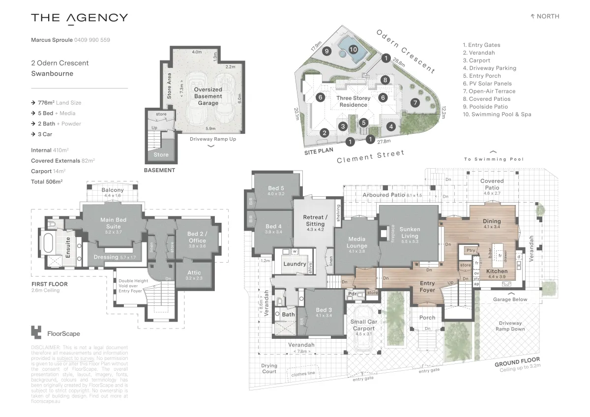 2 Odern Crescent Swanbourne WA 6010 Front