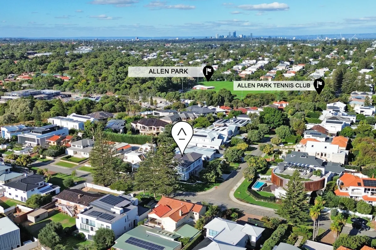 14 Walba Way Swanbourne Aerial