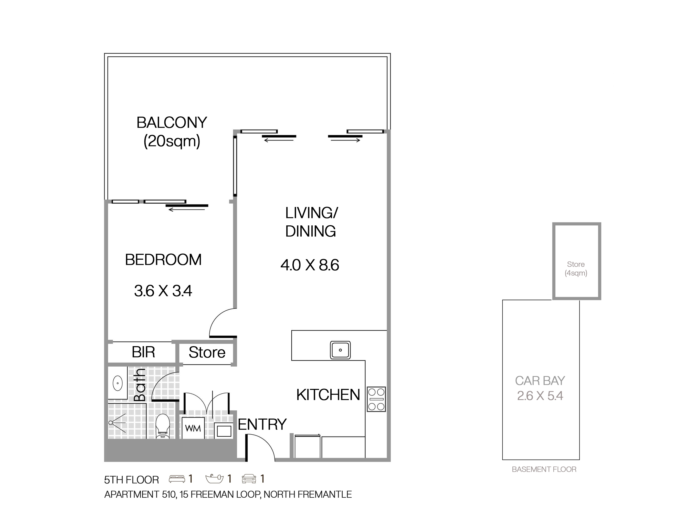 510, 15 FREEMAN LOOP, NORTH FREMANTLE