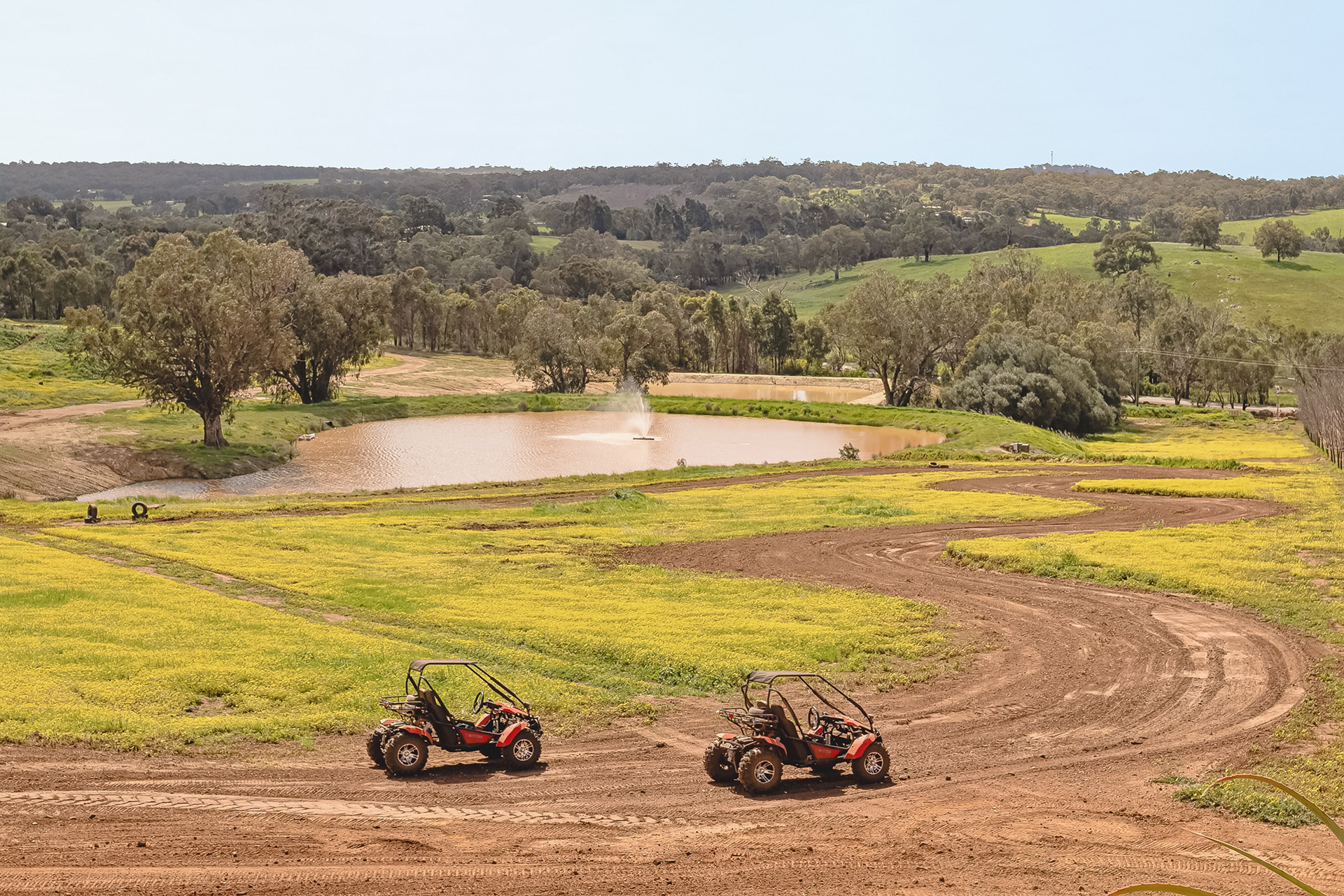 Go-kart and motocross tracks at Casa Dalle Radici