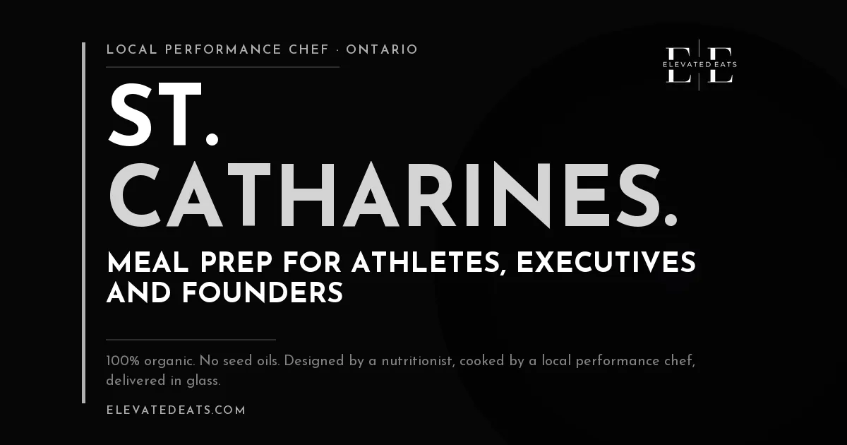 Elevated Eats performance chef in St. Catharines, ON
