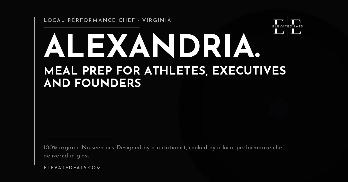 Elevated Eats performance chef in Alexandria, VA