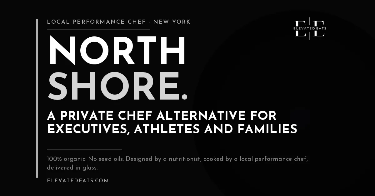 Elevated Eats performance chef in Long Island's North Shore