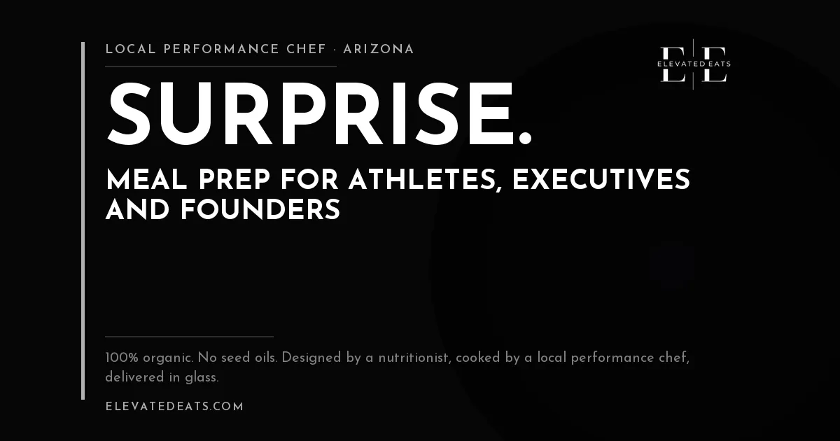 Elevated Eats performance chef in Surprise, AZ