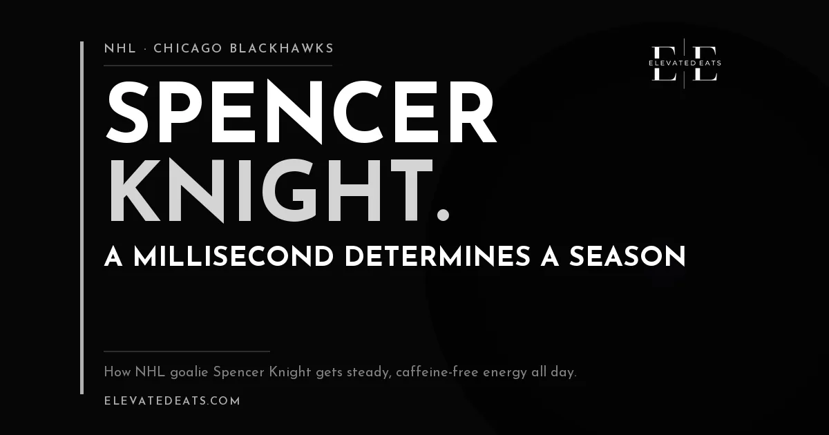 Spencer Knight | NHL Goalie Nutrition