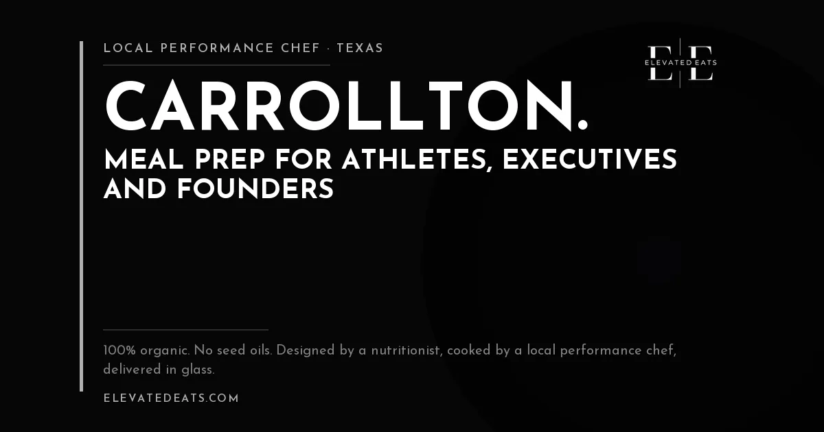 Elevated Eats performance chef in Carrollton, TX