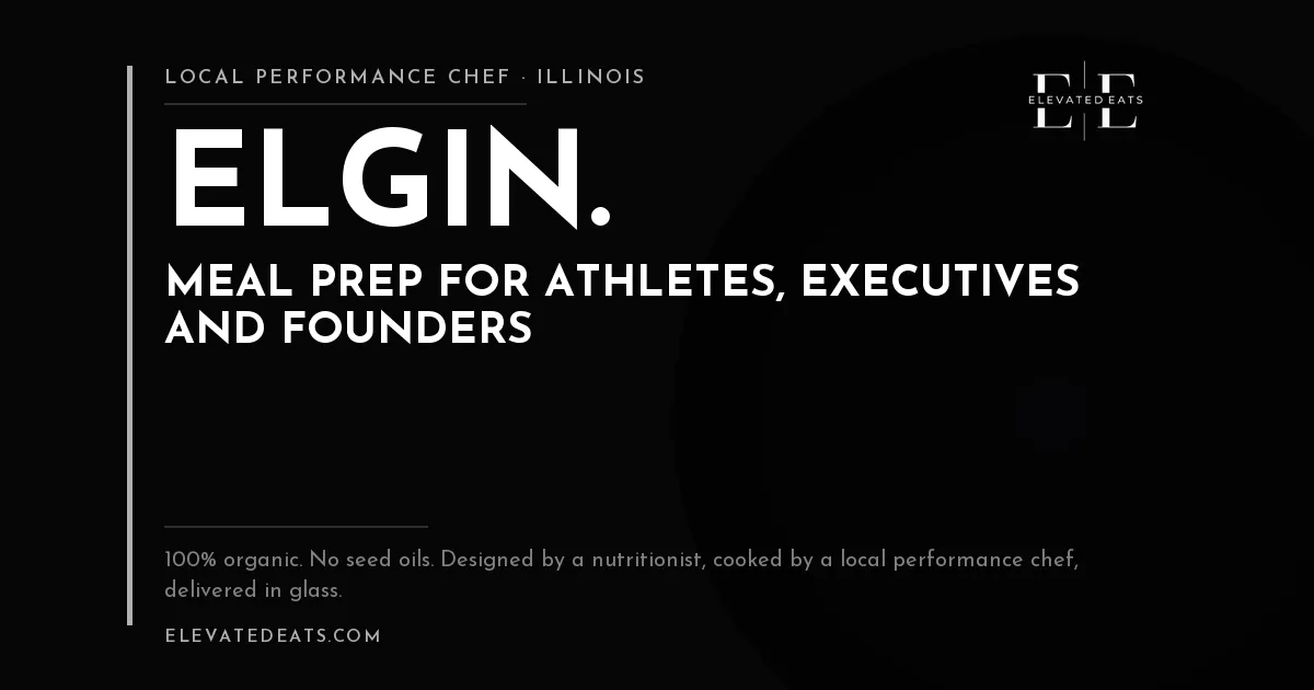 Elevated Eats performance chef in Elgin, IL