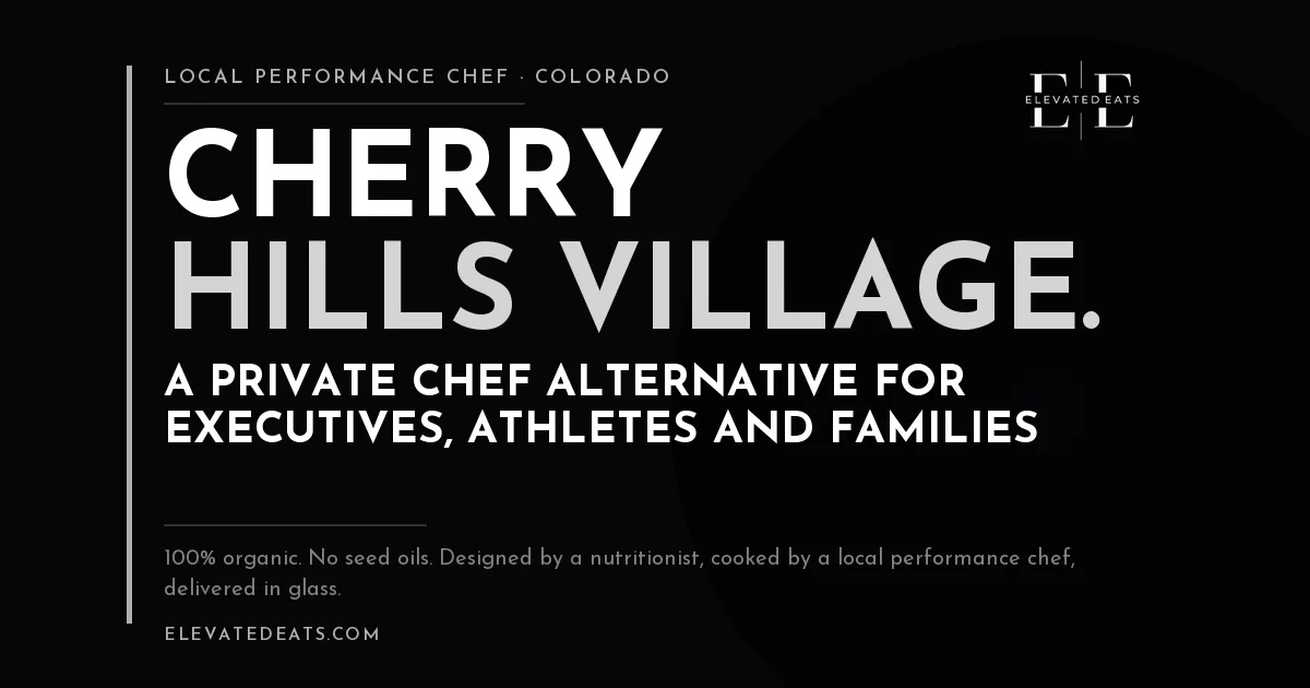Elevated Eats performance chef in Cherry Hills Village, CO