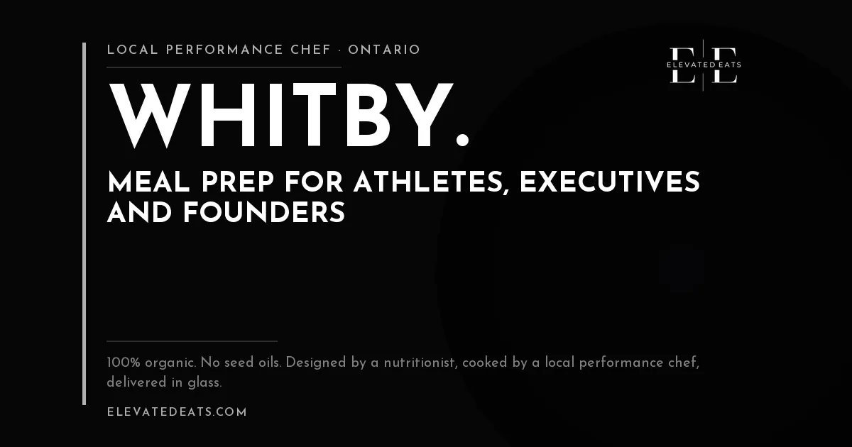 Elevated Eats performance chef in Whitby, ON