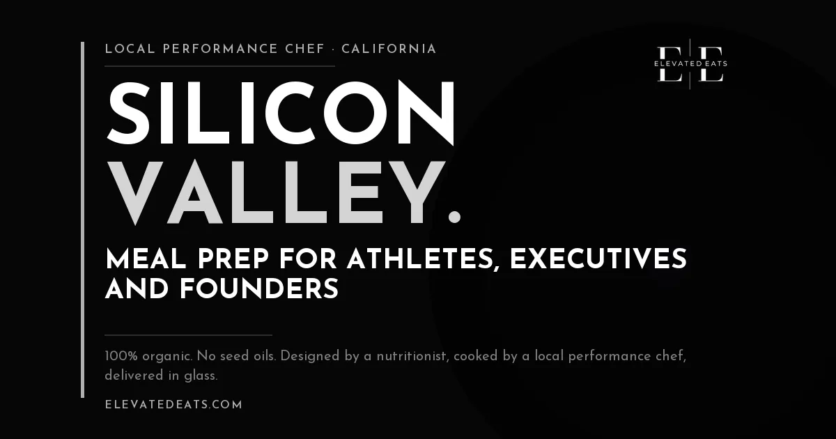 Performance Chef in Silicon Valley: Meal Prep for Athletes, Executives and Founders