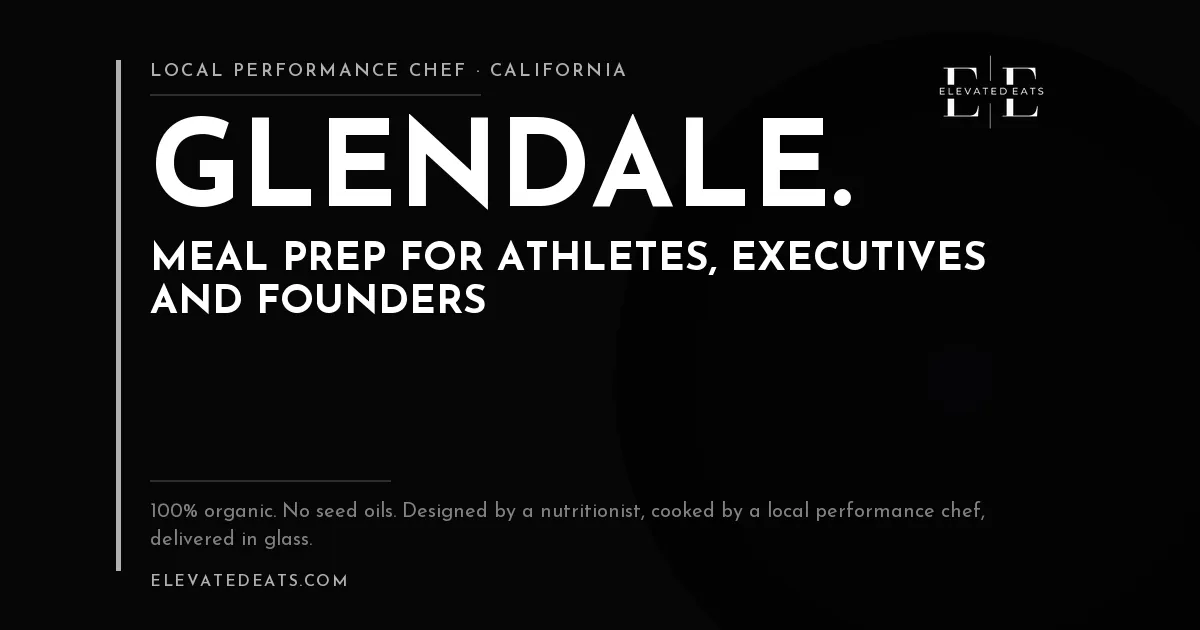 Elevated Eats performance chef in Glendale, CA