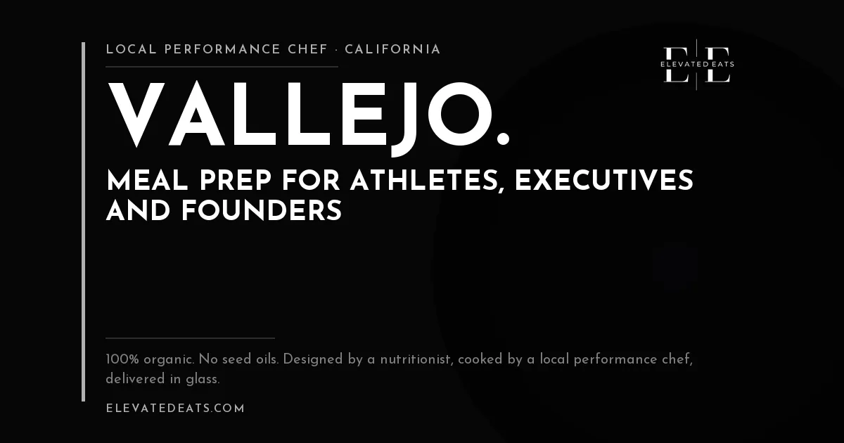 Elevated Eats performance chef in Vallejo, CA