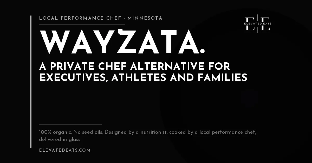 Elevated Eats performance chef in Wayzata and Lake Minnetonka, MN